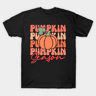 Pumpkin Season Thanksgiving Fall Autumn T-Shirt